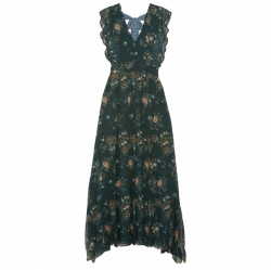 See By Chloé Printed georgette maxi dress