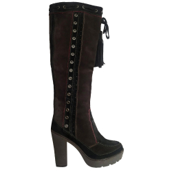 Saint Laurent leather boots