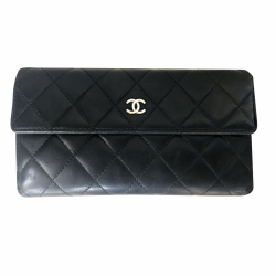 Chanel Lange Brieftasche mit Münzfach