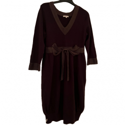 Kenzo Hübsches Kleid aus Wolle, Kaschmir und Seide