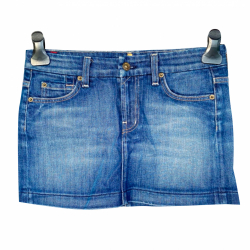 7 For All Mankind Jeans mini skirt