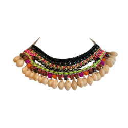 Maje Shell necklace multicolor