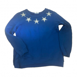 Claudie Pierlot Sweatshirt with leather stars