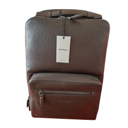 Salvatore Ferragamo Business backpack dark brown