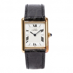 Cartier  Must de Cartier Tank Vermeil Watch