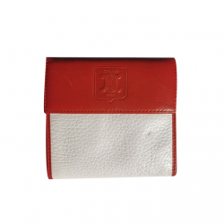 Celine Red and white portemonnaie