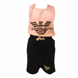 Armani Jeans Shorts and tank top set
