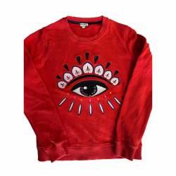 Kenzo Eye Embroiled Pullover-Shirt