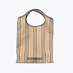 Burberry Icon Stripe Tote Bag