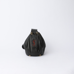 Saint Laurent Leather Bucket Bag