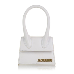 Jacquemus B Jacquemus White Calf Leather Le Chiquito Mini Bag Italy