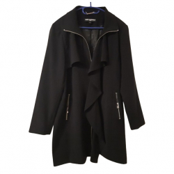Karl Lagerfeld Trench 'Zip-Front' pour Femmes