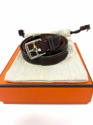 Hermès Multi-Tours Leather Bracelet