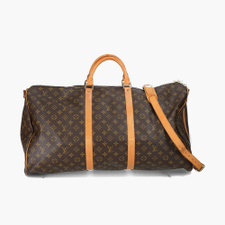 Louis Vuitton Monogram Keepall Bandouliére 60 Weekend Bag