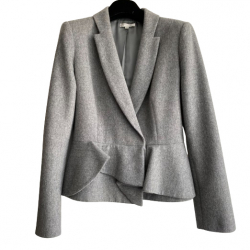 Paule Ka Wool grey blazer
