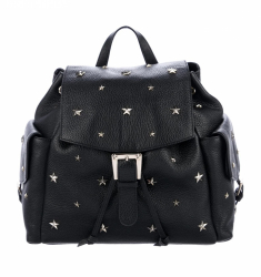 Red Valentino Star studded leather backpack