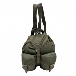 Prada Green Prada Nylon Backpack