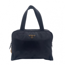 Prada Black Nylon Handbag