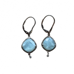 Meira T Aqua earrings