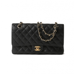 Chanel Classic Medium Caviar Double Flap Bag