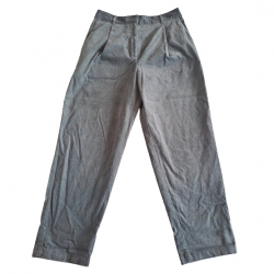 Comptoir Des Cotonniers Pantalon en velours côtelé avec plis de ceinture