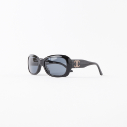 Chanel CC Grained Logo Sunglasses