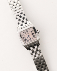 Cartier Santos Demoiselle 20mm Ref W25075Z5 Mother-of-Pearl Dial Watch