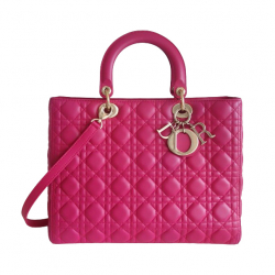 Christian Dior Tasche Lady Dior rosa