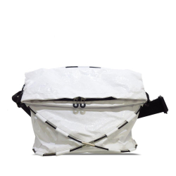 Bottega Veneta AB Bottega Veneta White PVC Plastic Tent Bum Bag Italy