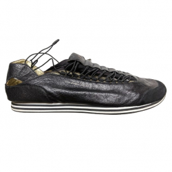 Adidas by Yohji Yamamoto Rare black leather sneakers-sandals-ballereines 41