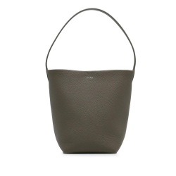 The Row AB The Row Brown Taupe Calf Leather Small N/S Park Tote Italy
