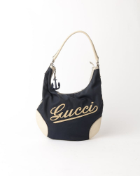 Gucci Logo Hobo Bag