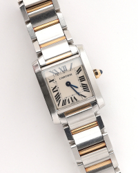 Cartier Tank Francaise 20mm Ref 2384 Two Tone Watch