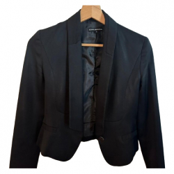 Club Monaco Slimfit elegant black blazer