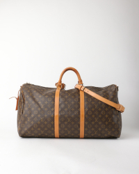 Louis Vuitton Monogram Keepall Bandouliere 60 Weekend Bag