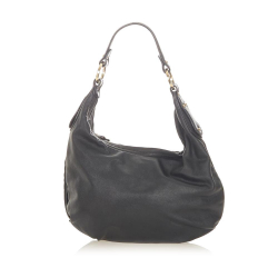 Fendi B Fendi Black Calf Leather Hobo Bag Italy