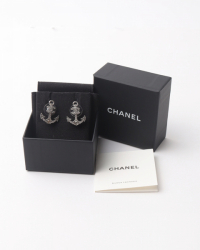 Chanel Rhinestone Earrings