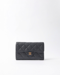 Chanel Classic Medium Wallet Caviar