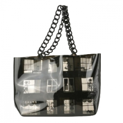 Chanel Window Series Clear Tote Bag