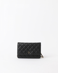 Chanel Caviar Wallet On Chain Bag