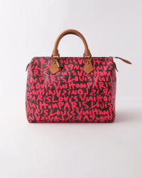 Louis Vuitton Graffiti Speedy 30 Handbag