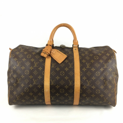Louis Vuitton Keepall 50 Travel Bag Monogram