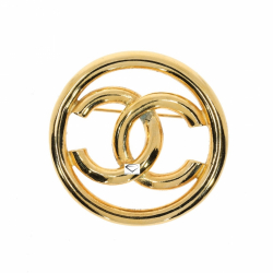 Chanel 'CC' Brosche