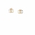 Chanel CC logo earrings