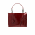 Christian Dior handbag in bordeaux enamelled leather