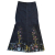Roberto Cavalli Denim long skirt