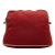 Hermès B Hermes Red Canvas Fabric Bolide Trousse de Voyage GM France
