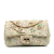 Chanel AB Chanel Brown Beige Tweed Fabric Mini Garden Party Reissue 2.55 Single Flap Bag France