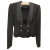 Dolce & Gabbana Black tuxedo jacket with Swarovski buttons