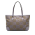 Gucci AB Gucci Brown Beige with Purple Canvas Fabric Medium Jumbo GG Ophidia Tote Italy